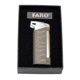 Faro - Pijp aansteker w/ Tools - Design Grey