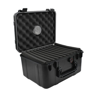 Xikar Humidor - 60 Cigar Travel Humidor - Black