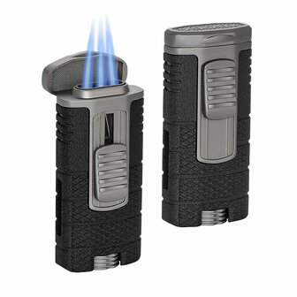 Xikar - Aansteker - Tactical Triple JetFlame - Gunmetal