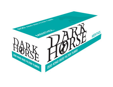 Dark Horse Sigaretten Menthol Hulzen (200 hulzen)