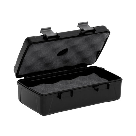 Xikar Humidor - 10 Cigar Travel Humidor - Black