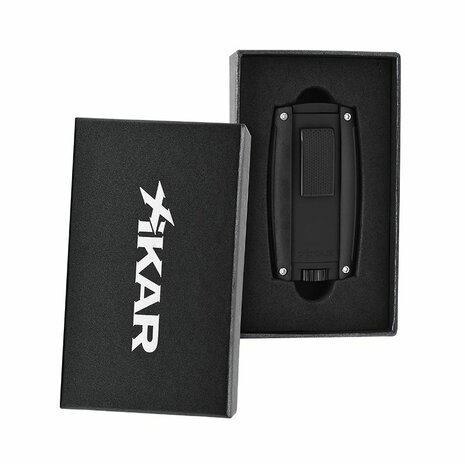 Xikar - Aansteker - Turismo Double JetFlame - Matte Black2