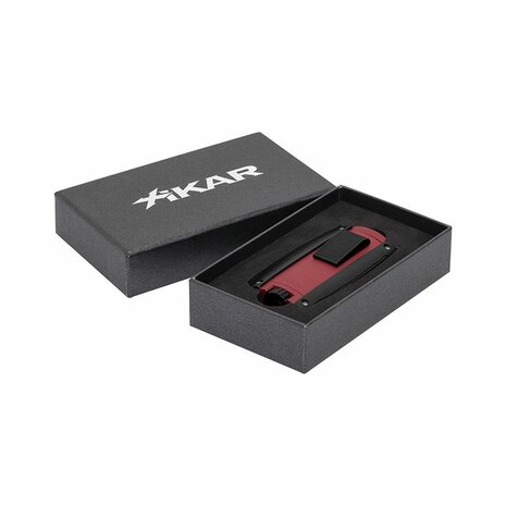 Xikar - Aansteker - Turismo Double JetFlame - Matte Red2