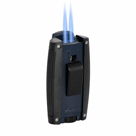 Xikar - Aansteker - Turismo Double JetFlame - Matte Blue1