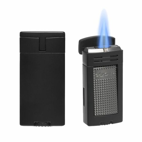 Xikar - Aansteker - Ion Double JetFlame - Black